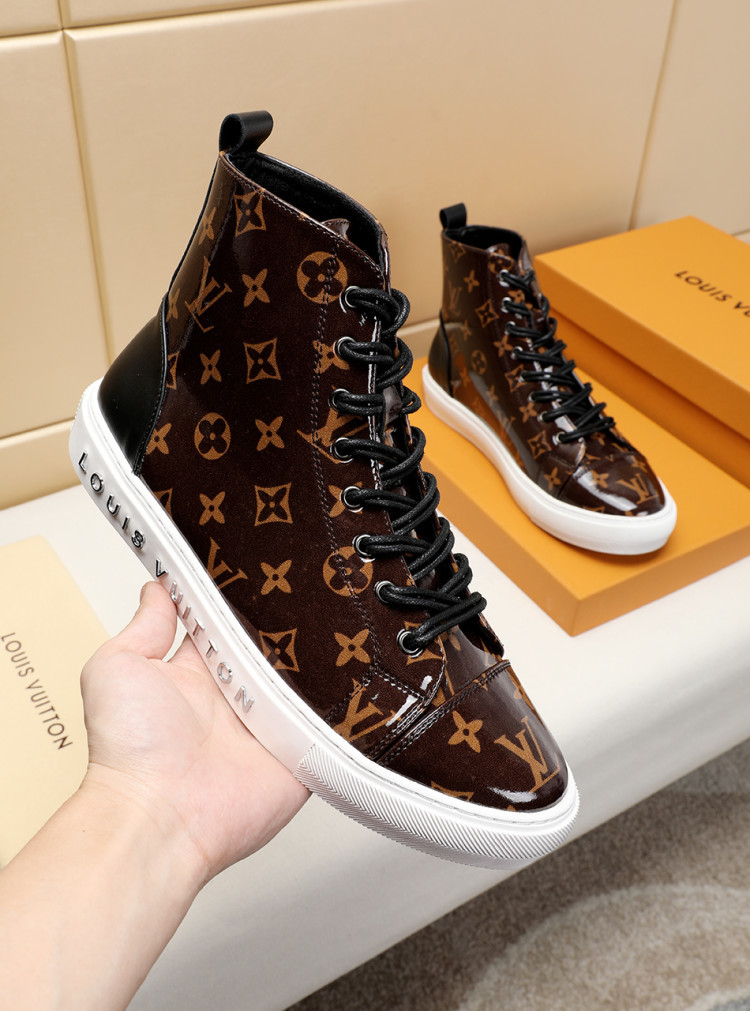 Louis Vuitton high-top sneakers men-LV5961 - Click Image to Close